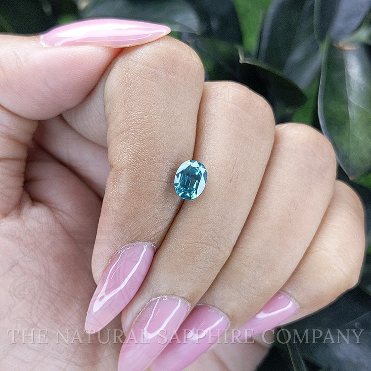 1.50 Ct. Greenish Blue Sapphire from Madagascar