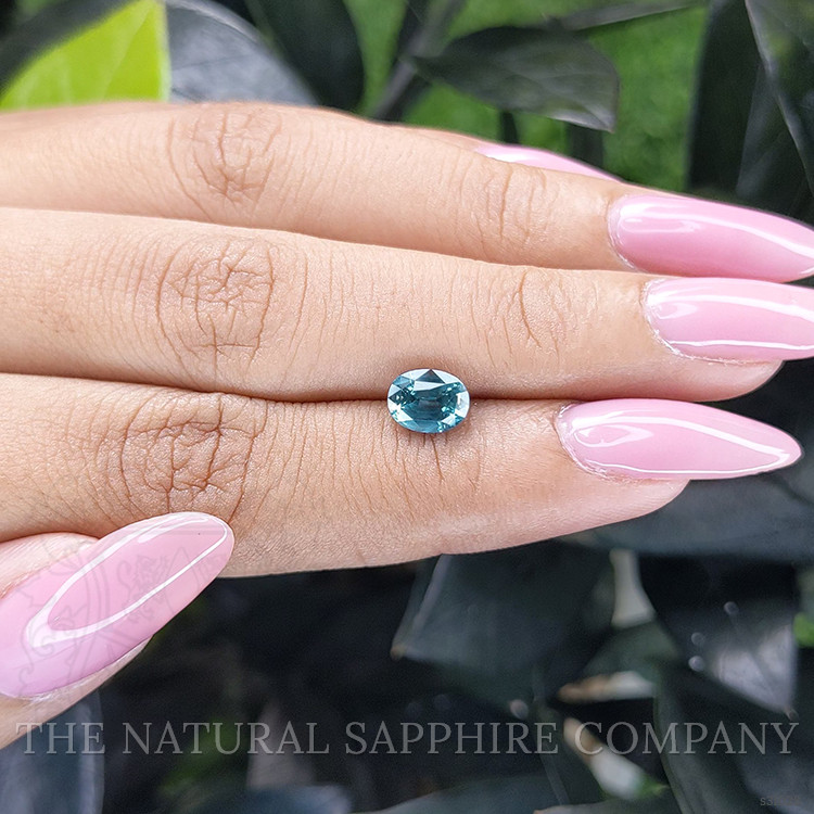 1.50 Ct. Greenish Blue Sapphire from Madagascar