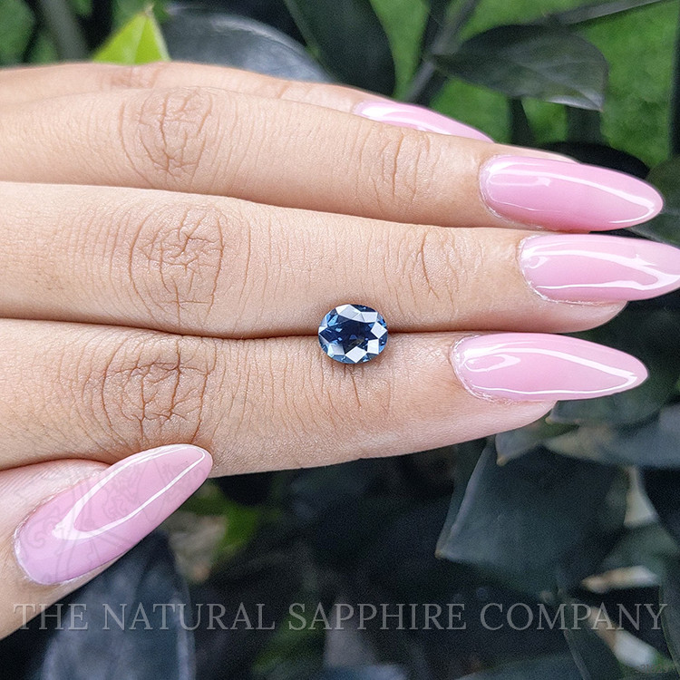 1.59 Ct. Greenish Blue Sapphire from Madagascar