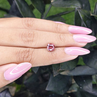 1.67 Ct. Pink Sapphire from Madagascar Life Style