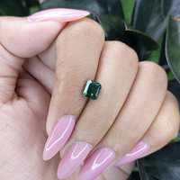 1.64 Ct. Green Sapphire from Madagascar Life Style