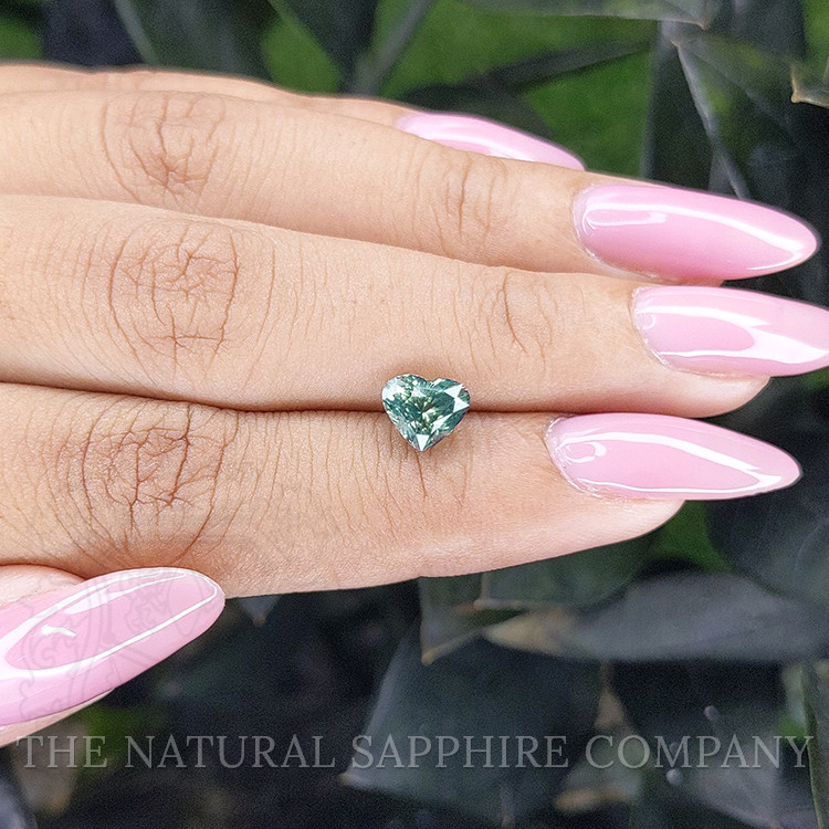 1.56 Ct. Bluish Green Sapphire from Madagascar