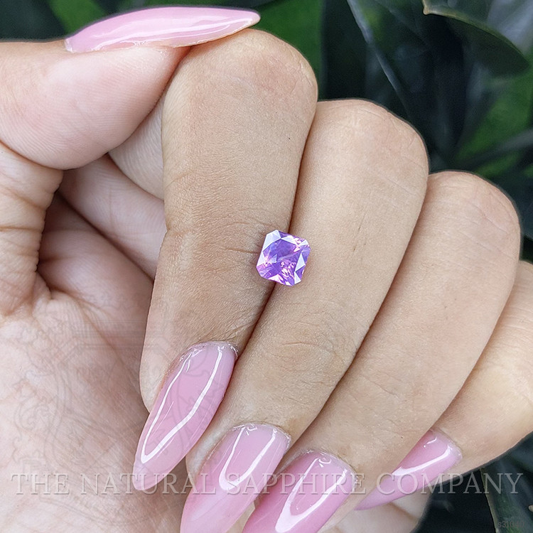 1.18 Ct. Purplish Pink Sapphire from Madagascar