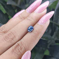 1.16 Ct. Blue Sapphire from Madagascar Life Style