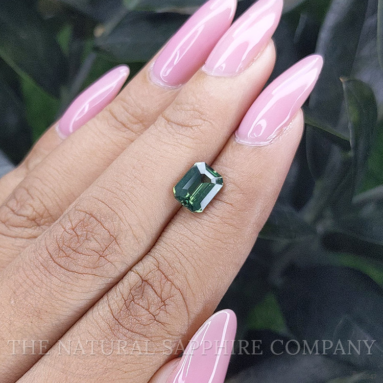 2.03 Ct. Bluish Green Sapphire from Madagascar
