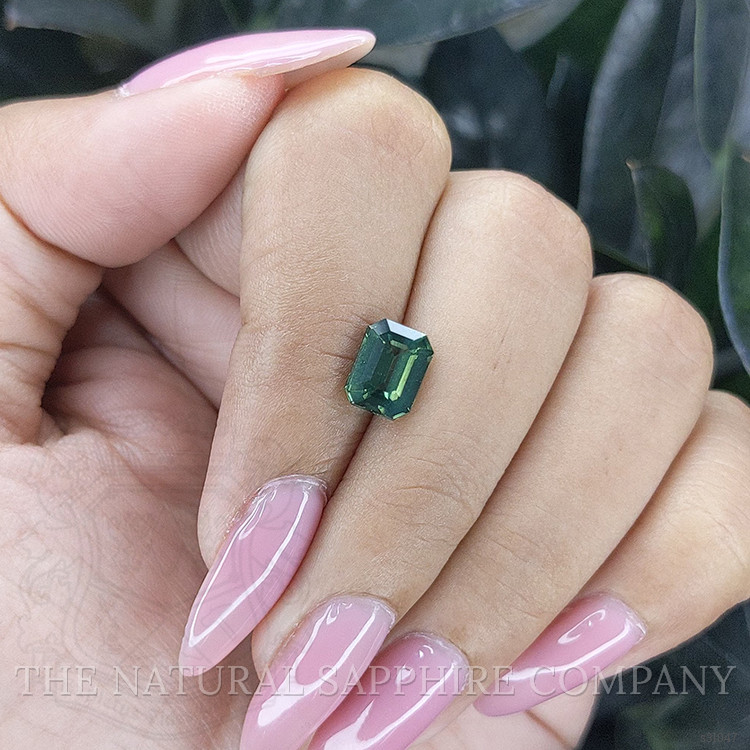 2.03 Ct. Bluish Green Sapphire from Madagascar