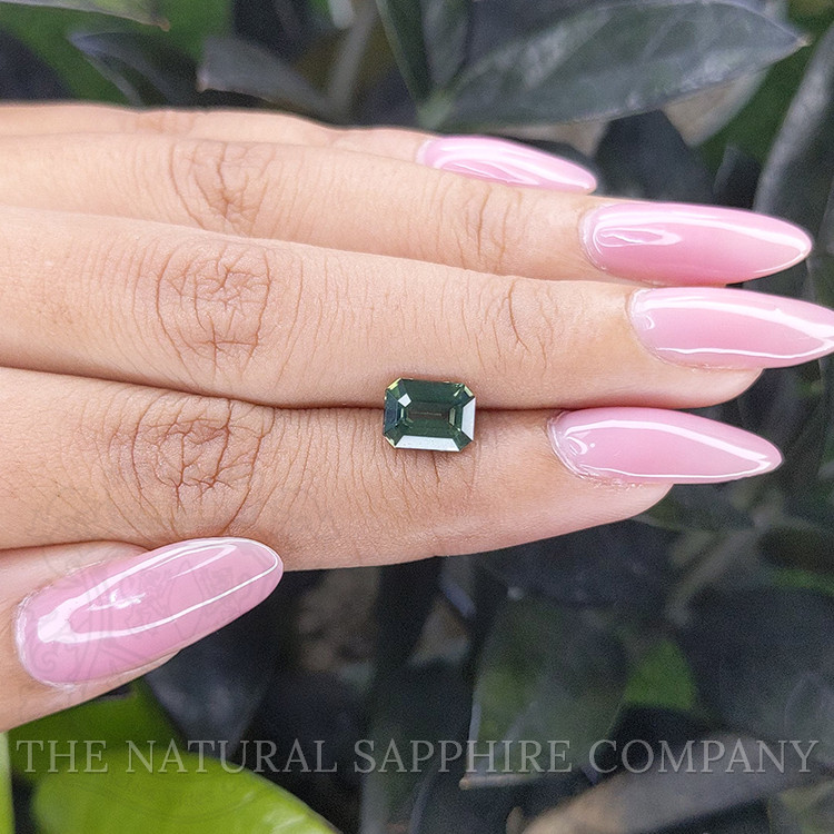 2.03 Ct. Bluish Green Sapphire from Madagascar