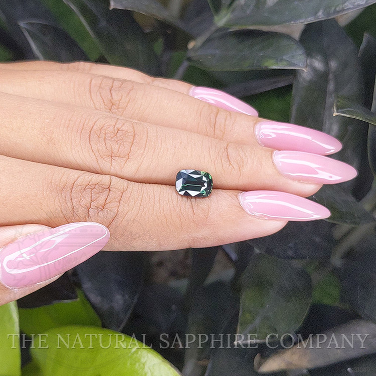 2.02 Ct. Bluish Green Sapphire from Madagascar