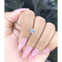 0.68 Ct. Blue Sapphire from Madagascar Life Style