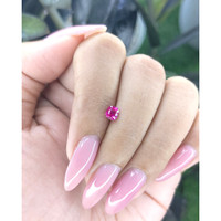 0.62 Ct. Pink Sapphire from Tanzania Life Style