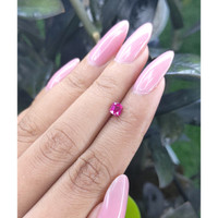 0.62 Ct. Pink Sapphire from Tanzania Life Style