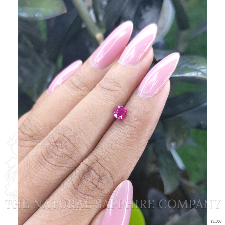 0.62 Ct. Pink Sapphire from Tanzania
