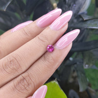 0.53 Ct. Purplish Pink Sapphire from Tanzania Life Style