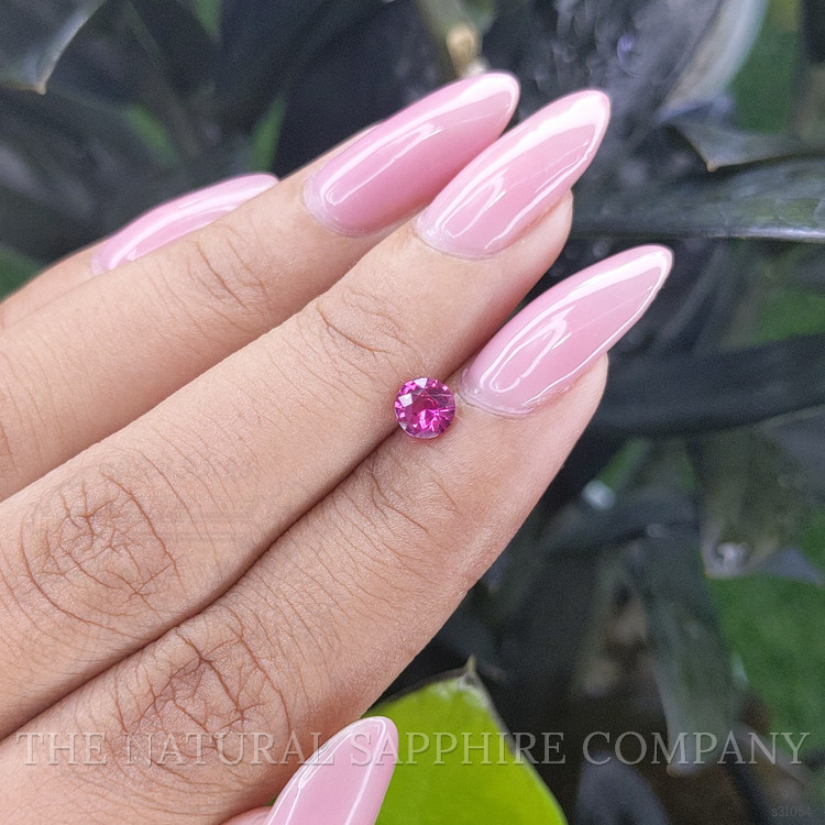 0.53 Ct. Purplish Pink Sapphire from Tanzania