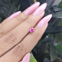 0.56 Ct. Pink Sapphire from Tanzania Life Style