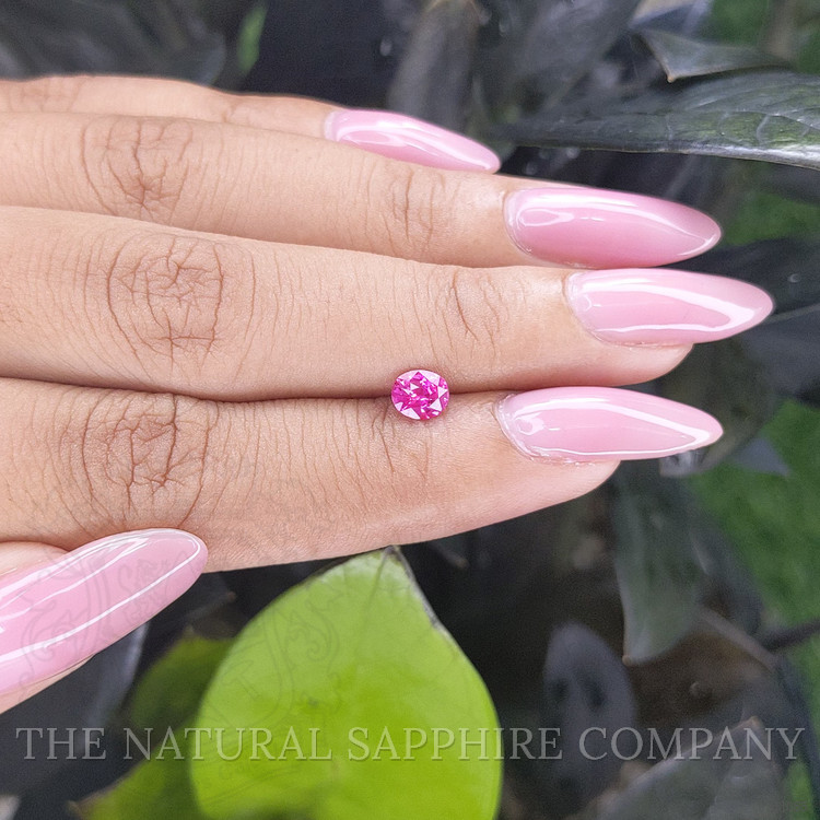 0.56 Ct. Pink Sapphire from Tanzania
