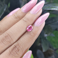 0.95 Ct. Pink Sapphire from Tanzania Life Style