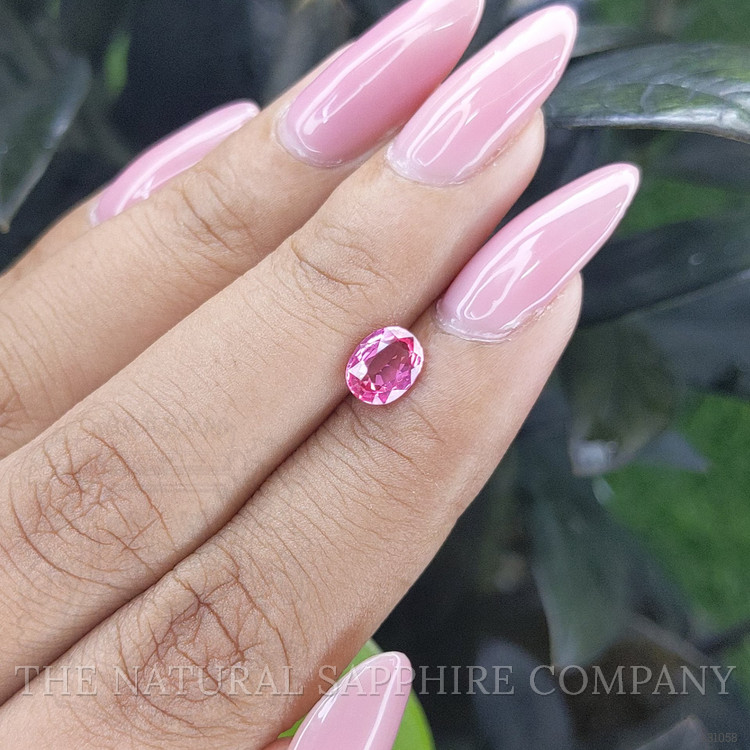 0.95 Ct. Pink Sapphire from Tanzania
