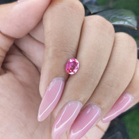 0.95 Ct. Pink Sapphire from Tanzania Life Style