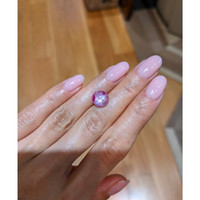 4.40 Ct. Pink Star Sapphire from Burma (Myanmar) Life Style
