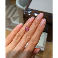4.40 Ct. Pink Star Sapphire from Burma (Myanmar) Life Style