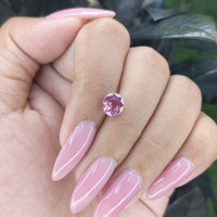 1.87 Ct. Purplish Pink Sapphire from Tanzania Life Style