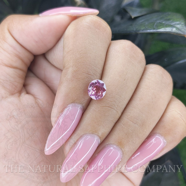 1.87 Ct. Purplish Pink Sapphire from Tanzania