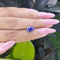 2.03 Ct. Blue Sapphire from Madagascar Life Style