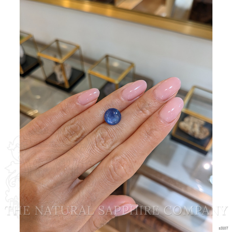 4.80 Ct. Blue Star Sapphire from Burma (Myanmar)