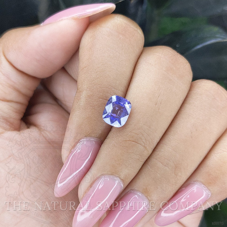 3.01 Ct. Bluish Purple Sapphire from Ceylon (Sri Lanka)