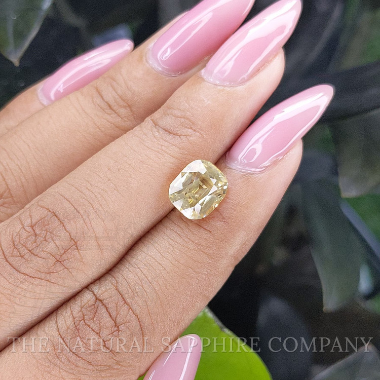 3.52 Ct. Yellow Sapphire from Ceylon (Sri Lanka)