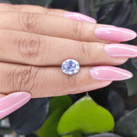 2.13 Ct. Blue Sapphire from Ceylon (Sri Lanka) Life Style