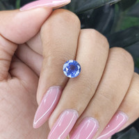 2.64 Ct. Blue Sapphire from Ceylon (Sri Lanka) Life Style