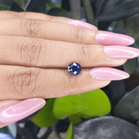 1.58 Ct. Blue Sapphire from Ceylon (Sri Lanka) Life Style