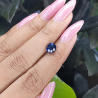 1.58 Ct. Blue Sapphire from Ceylon (Sri Lanka) Life Style