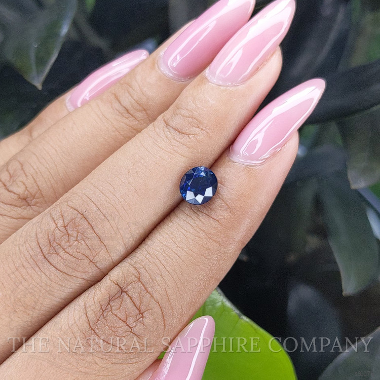 1.58 Ct. Blue Sapphire from Ceylon (Sri Lanka)