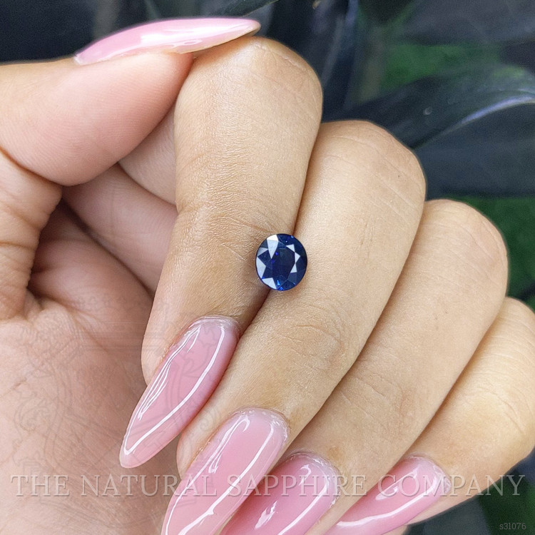 1.58 Ct. Blue Sapphire from Ceylon (Sri Lanka)