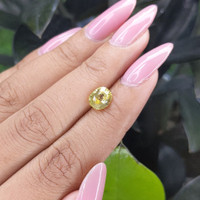 2.03 Ct. Yellow Sapphire from Ceylon (Sri Lanka) Life Style