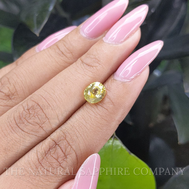 2.03 Ct. Yellow Sapphire from Ceylon (Sri Lanka)