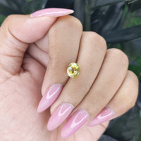 2.03 Ct. Yellow Sapphire from Ceylon (Sri Lanka) Life Style