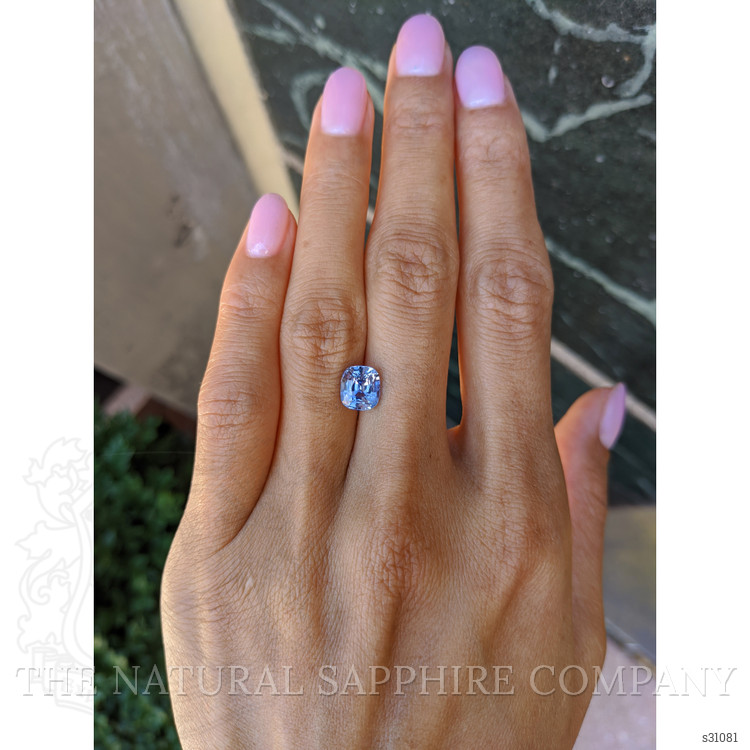 2.57 Ct. Blue Sapphire from Ceylon (Sri Lanka)