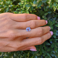 2.57 Ct. Blue Sapphire from Ceylon (Sri Lanka) Life Style