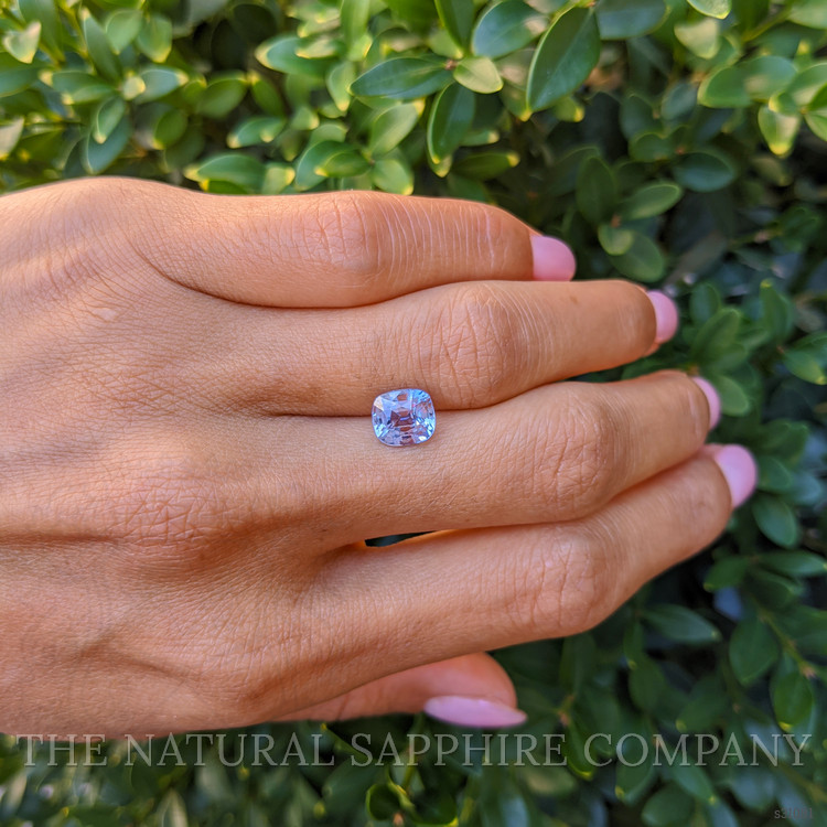 2.57 Ct. Blue Sapphire from Ceylon (Sri Lanka)