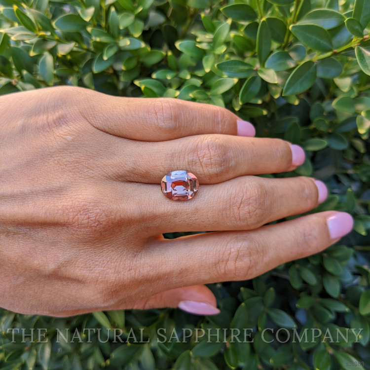 4.76 Ct. Bi Color Sapphire from Madagascar