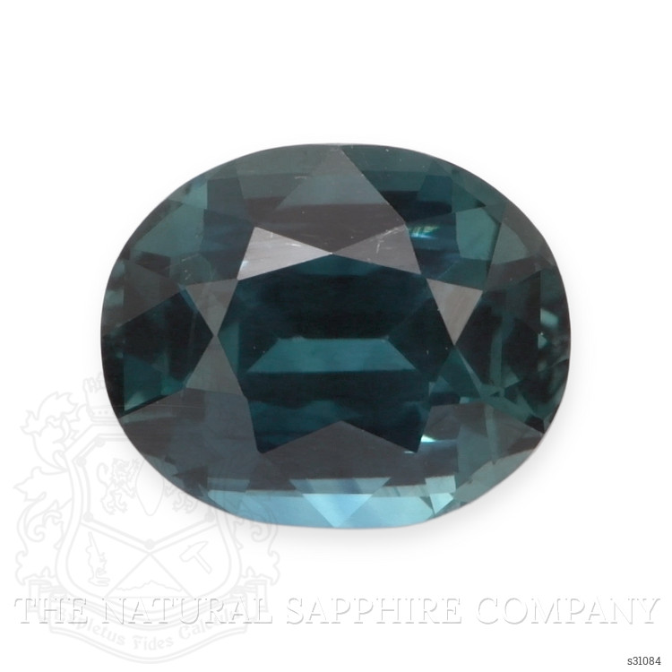 2.05 Ct. Greenish Blue Sapphire from Ceylon (Sri Lanka)