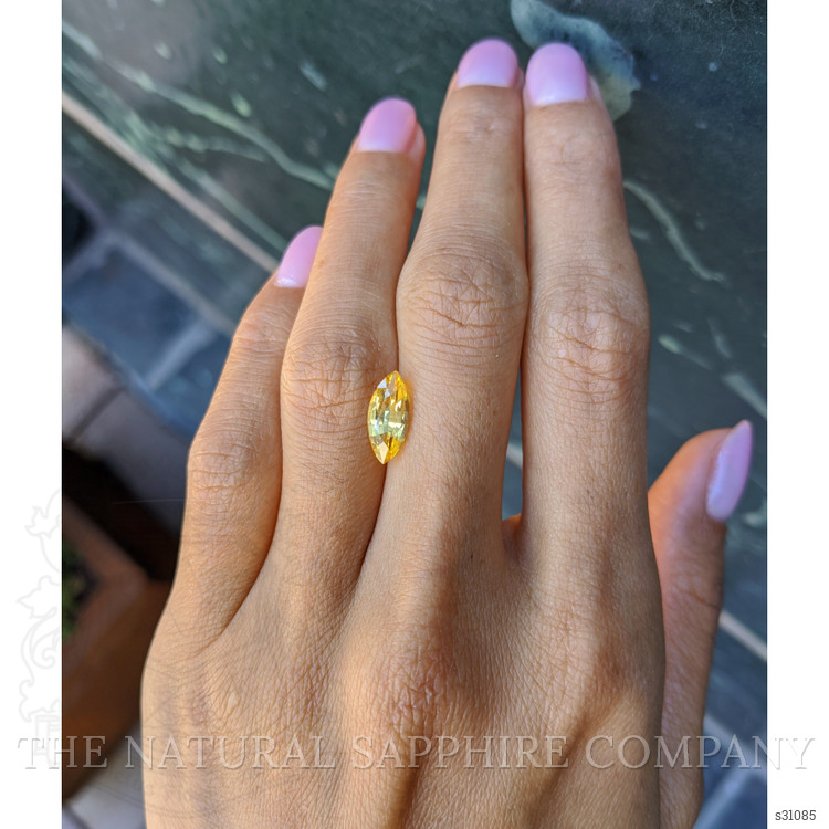 2.04 Ct. Yellow Sapphire from Ceylon (Sri Lanka)