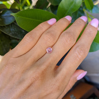 1.28 Ct. Padparadscha Sapphire from Ceylon (Sri Lanka) Life Style