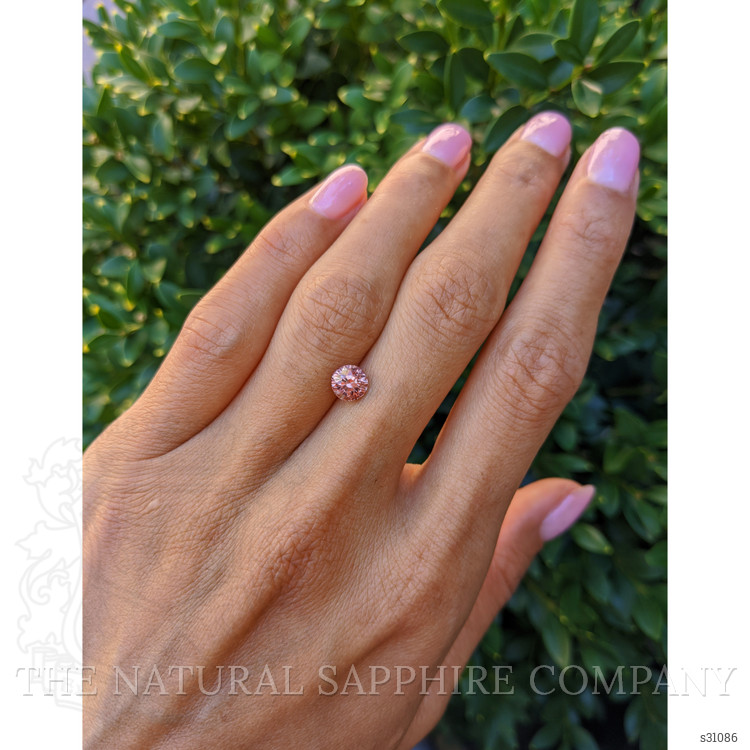 1.28 Ct. Padparadscha Sapphire from Ceylon (Sri Lanka)