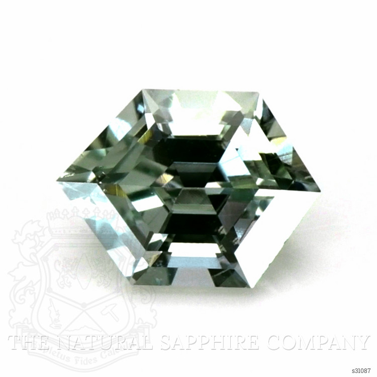 0.70 Ct. Bluish Green Sapphire from Montana