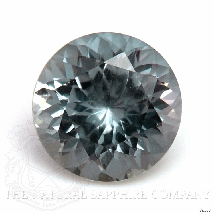0.77 Ct. Greenish Blue Sapphire from Montana